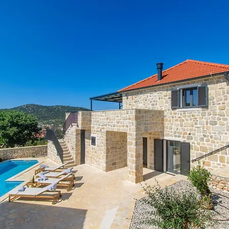 ヴィラ Stone Luxe Sea View Villa - Heated Pool & Garden
