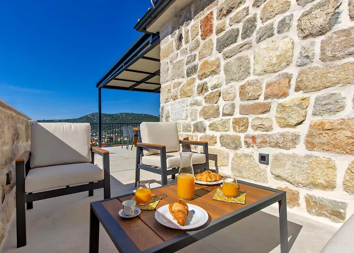 Authentic Premium With Sea View And Heated Pool * Vinišće