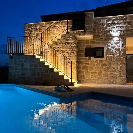 Villa Mare Private Stone Villa With Heated Pool And Garden Villa Vinišće